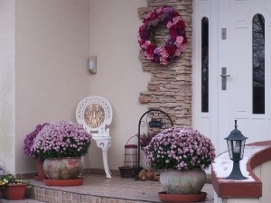 Jesienna aranżacja frontowa